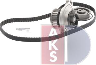 AKS Dasis 570350N - Vodena pumpa sa kompletom zupčastog remena www.molydon.hr