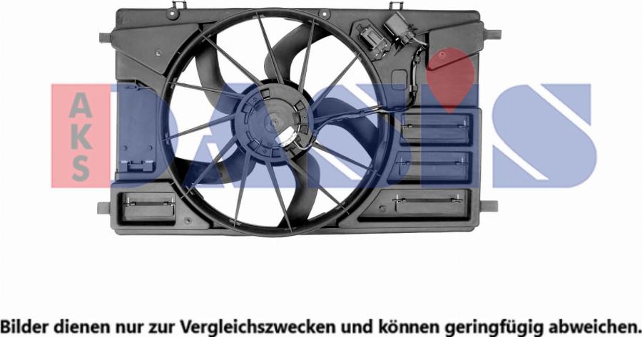 AKS Dasis 098163N - Ventilator, hladjenje motora www.molydon.hr