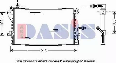 AKS Dasis 092430N - Kondenzator, klima-Uređaj www.molydon.hr