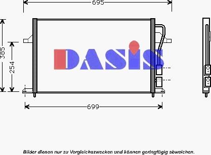 AKS Dasis 092240N - Kondenzator, klima-Uređaj www.molydon.hr