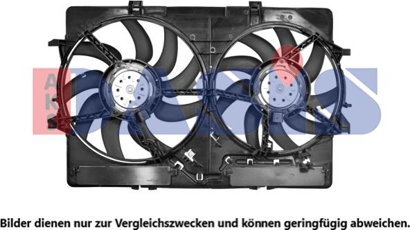 AKS Dasis 048030N - Ventilator, hladjenje motora www.molydon.hr