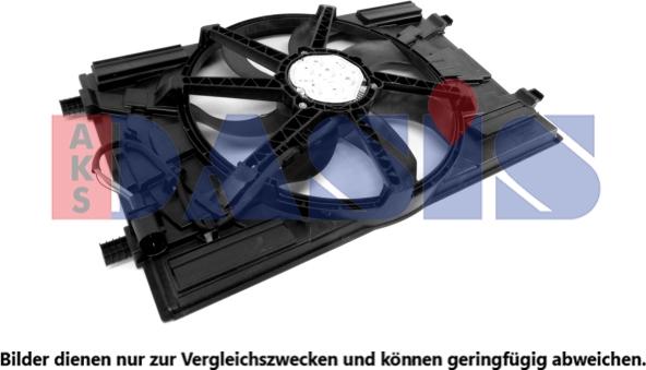 AKS Dasis 048162N - Ventilator, hladjenje motora www.molydon.hr