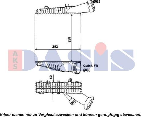 AKS Dasis 047022N - Intercooler, hladnjak www.molydon.hr