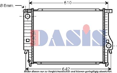 AKS Dasis 050007N - Hladnjak, hladjenje motora www.molydon.hr