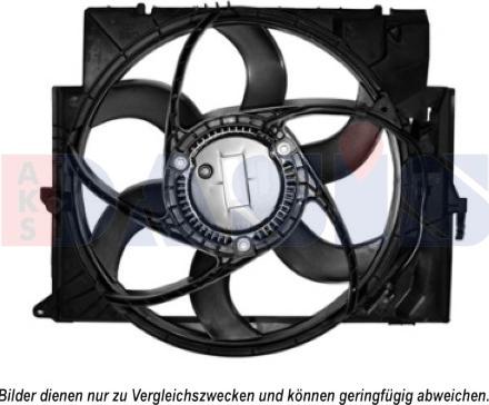 AKS Dasis 058067N - Ventilator, hladjenje motora www.molydon.hr