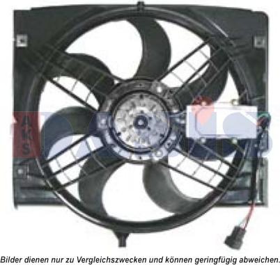 AKS Dasis 058073N - Ventilator, hladjenje motora www.molydon.hr