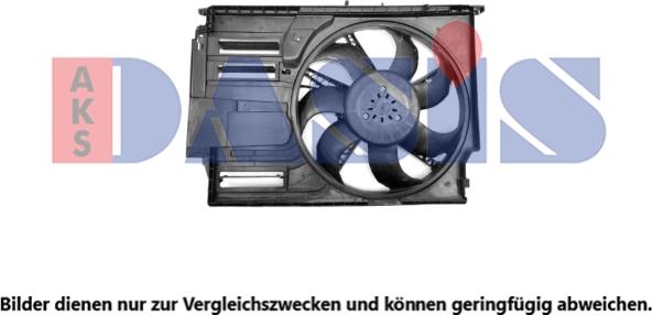 AKS Dasis 058115N - Ventilator, hladjenje motora www.molydon.hr