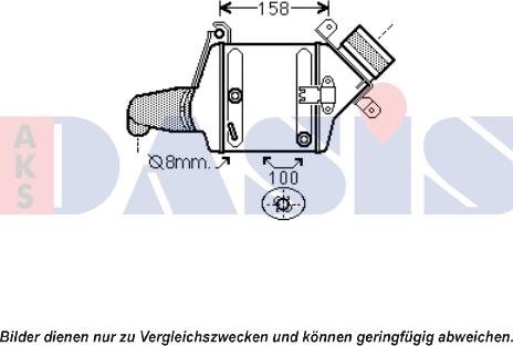 AKS Dasis 057016N - Intercooler, hladnjak www.molydon.hr