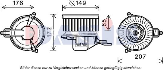 AKS Dasis 068058N - Ventilator kabine/unutrasnjeg prostora www.molydon.hr