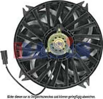 AKS Dasis 068030N - Ventilator, hladjenje motora www.molydon.hr