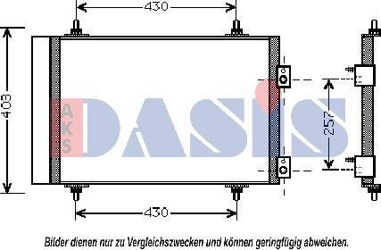 AKS Dasis 062015N - Kondenzator, klima-Uređaj www.molydon.hr