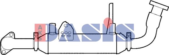 AKS Dasis 080126N - Hladnjak, EGR recirkulacija Ispušnih plinova www.molydon.hr