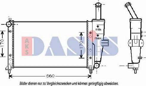 AKS Dasis 081380N - Hladnjak, hladjenje motora www.molydon.hr