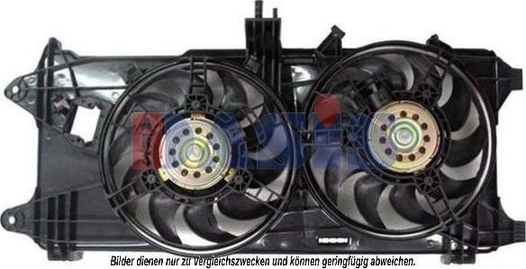 AKS Dasis 088062N - Ventilator, hladjenje motora www.molydon.hr