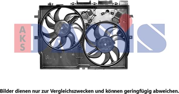 AKS Dasis 088024N - Ventilator, hladjenje motora www.molydon.hr