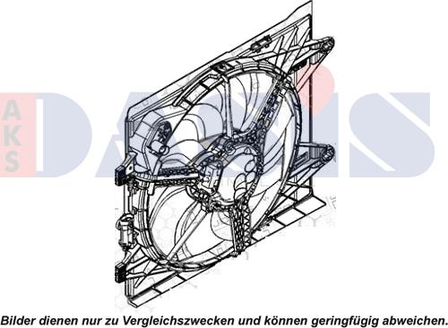 AKS Dasis 088158N - Ventilator, hladjenje motora www.molydon.hr