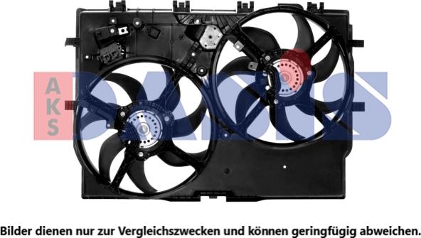 AKS Dasis 088166N - Ventilator, hladjenje motora www.molydon.hr