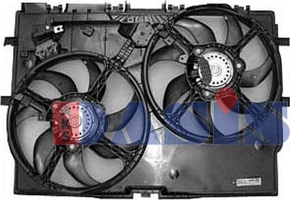 AKS Dasis 088162N - Ventilator, hladjenje motora www.molydon.hr