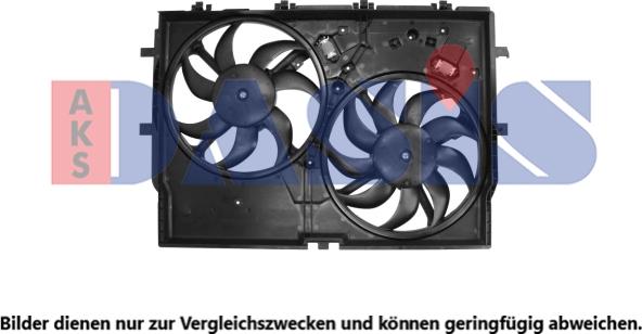 AKS Dasis 088171N - Ventilator, hladjenje motora www.molydon.hr