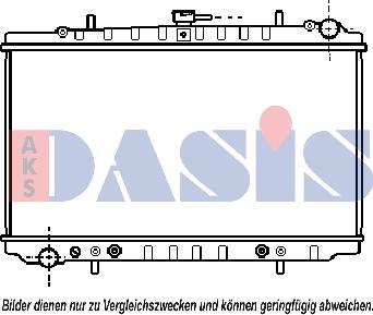 AKS Dasis 070650N - Hladnjak, hladjenje motora www.molydon.hr