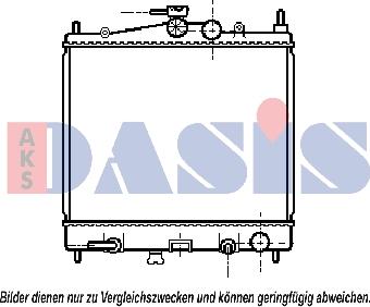 AKS Dasis 070066N - Hladnjak, hladjenje motora www.molydon.hr