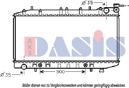 AKS Dasis 070003N - Hladnjak, hladjenje motora www.molydon.hr