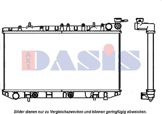 AKS Dasis 070012N - Hladnjak, hladjenje motora www.molydon.hr