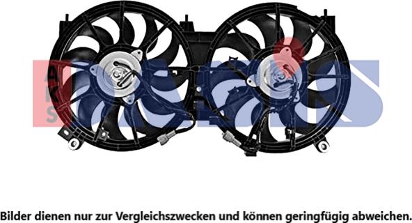 AKS Dasis 078004N - Ventilator, hladjenje motora www.molydon.hr