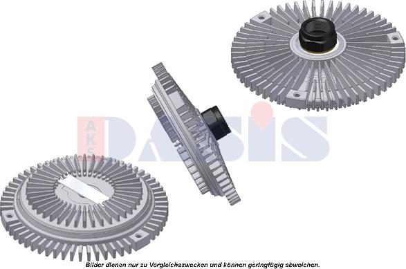 AKS Dasis 078010N - kvačilo, ventilator hladnjaka www.molydon.hr