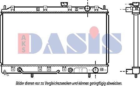 AKS Dasis 140049N - Hladnjak, hladjenje motora www.molydon.hr