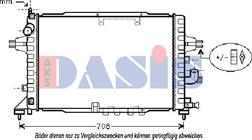 AKS Dasis 150064N - Hladnjak, hladjenje motora www.molydon.hr