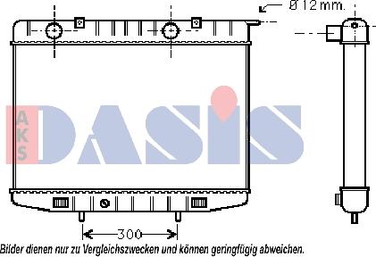 AKS Dasis 150760N - Hladnjak, hladjenje motora www.molydon.hr