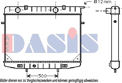 AKS Dasis 150720N - Hladnjak, hladjenje motora www.molydon.hr