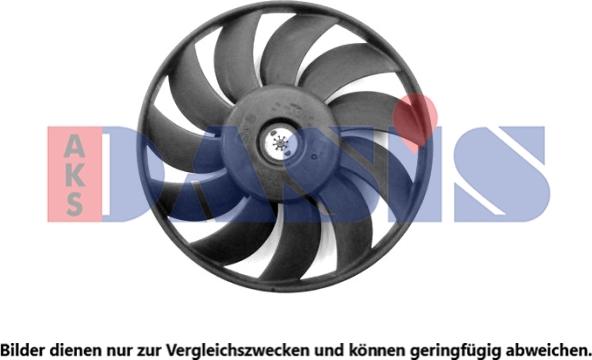 AKS Dasis 158043N - Ventilator, hladjenje motora www.molydon.hr