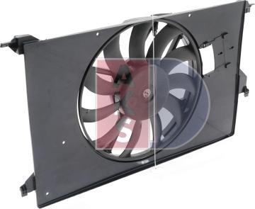 AKS Dasis 158054N - Ventilator, hladjenje motora www.molydon.hr