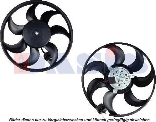 AKS Dasis 158083N - Ventilator, hladjenje motora www.molydon.hr