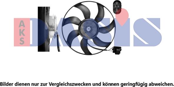 AKS Dasis 158144N - Ventilator, hladjenje motora www.molydon.hr