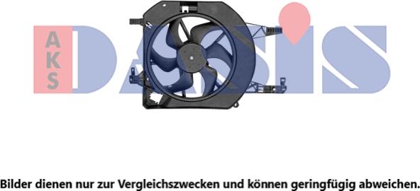 AKS Dasis 158142N - Ventilator, hladjenje motora www.molydon.hr