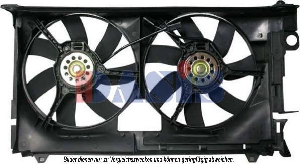 AKS Dasis 168034N - Ventilator, hladjenje motora www.molydon.hr