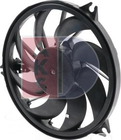 AKS Dasis 168036N - Ventilator, hladjenje motora www.molydon.hr