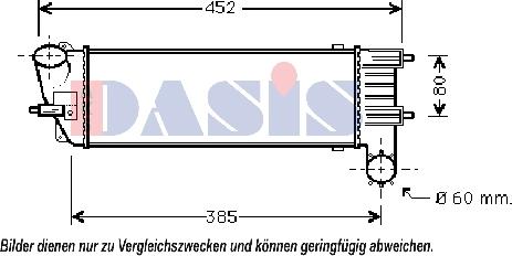 AKS Dasis 167018N - Intercooler, hladnjak www.molydon.hr