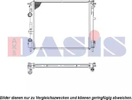 AKS Dasis 180057N - Hladnjak, hladjenje motora www.molydon.hr