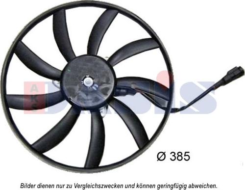 AKS Dasis 188062N - Ventilator, hladjenje motora www.molydon.hr