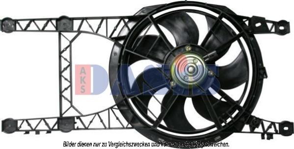 AKS Dasis 188007N - Ventilator, hladjenje motora www.molydon.hr