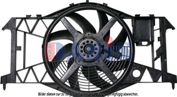 AKS Dasis 188013N - Ventilator, hladjenje motora www.molydon.hr