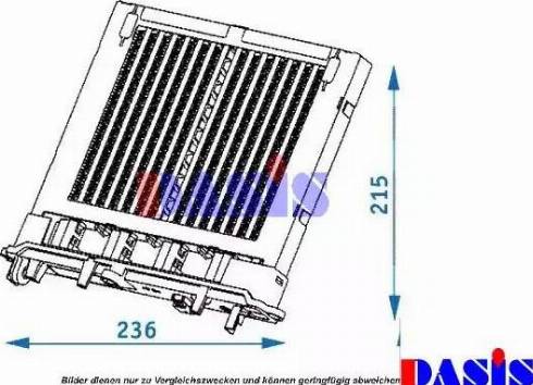 AKS Dasis 129003N - Izmjenjivač topline, grijanje unutrasnjeg prostora www.molydon.hr