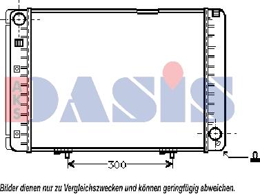 AKS Dasis 120420N - Hladnjak, hladjenje motora www.molydon.hr