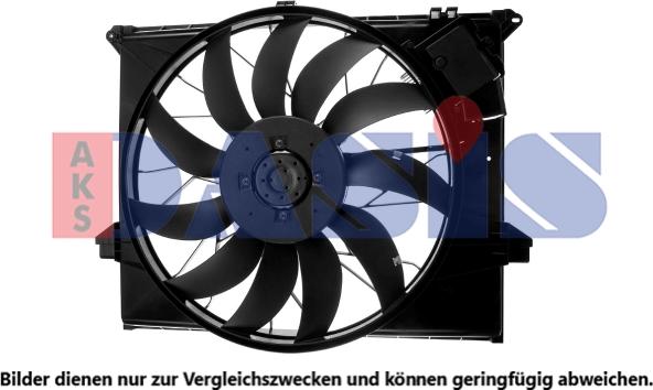 AKS Dasis 128007N - Ventilator, hladjenje motora www.molydon.hr