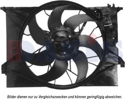 AKS Dasis 128169N - Ventilator, hladjenje motora www.molydon.hr