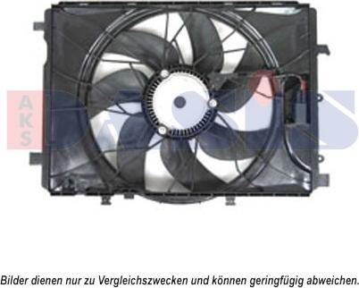 AKS Dasis 128174N - Ventilator, hladjenje motora www.molydon.hr
